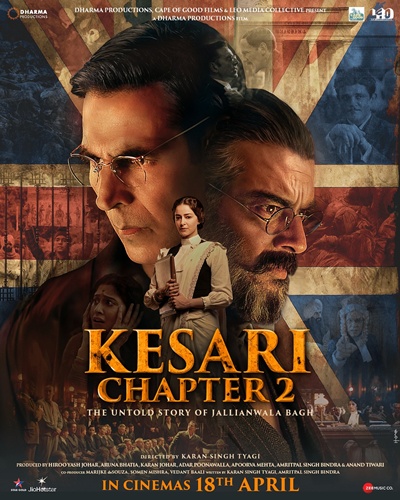 Kesari Chapter 2 (2025) Hindi PreDVDRip 480p 400MB 720p 1GB