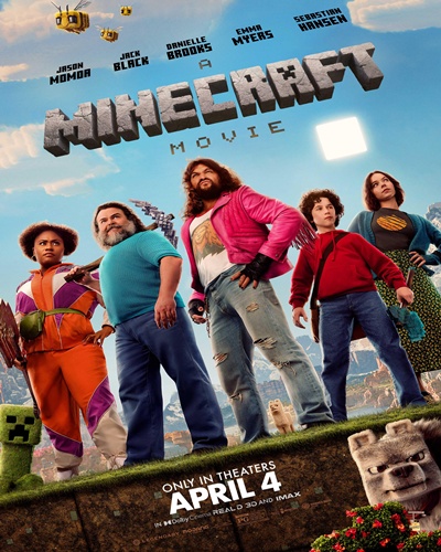 A Minecraft Movie 2025 Hindi ORG Dual Audio HDRip 480p 400MB 720p 1GB ESubs